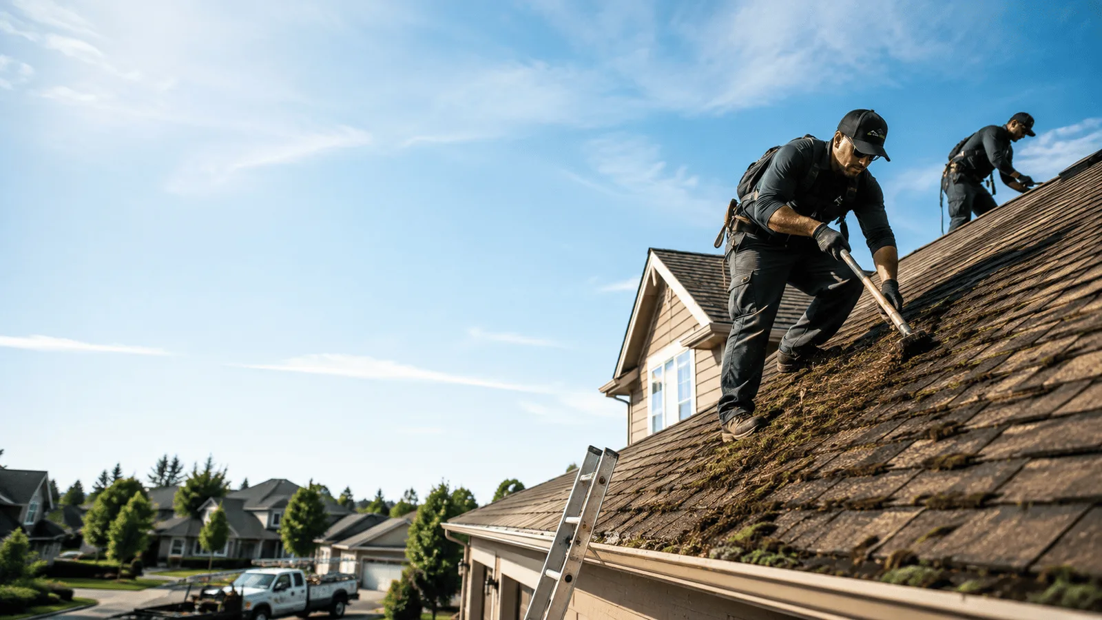 Roof Moss Removal in Pine Grove, PA near me